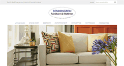 Desktop Screenshot of benningtonfurniture.com